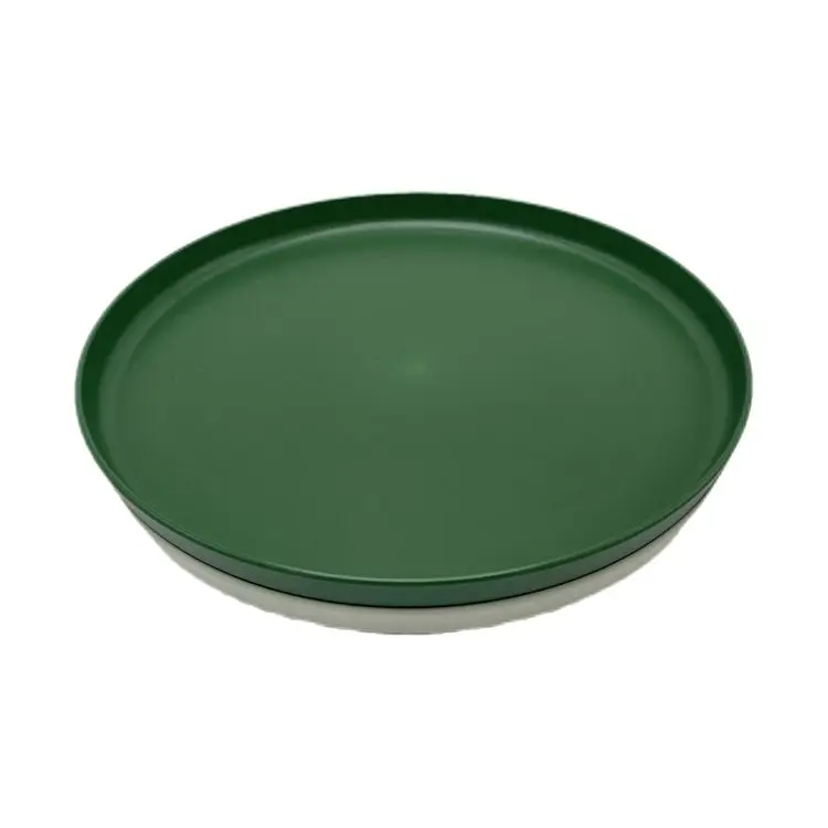 2024 Wholesale Colorful Restaurant Dinnerware Plates Cheap Round RPET Plate