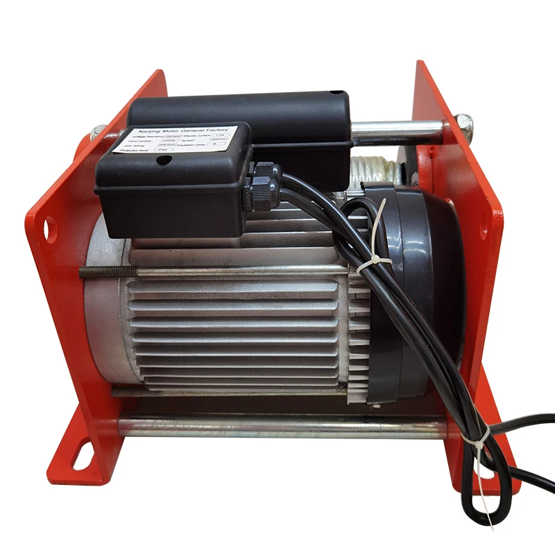 Миниатюрная подъемная гидравлическая электрическая Строительная кабельная Тяговая Лебедка