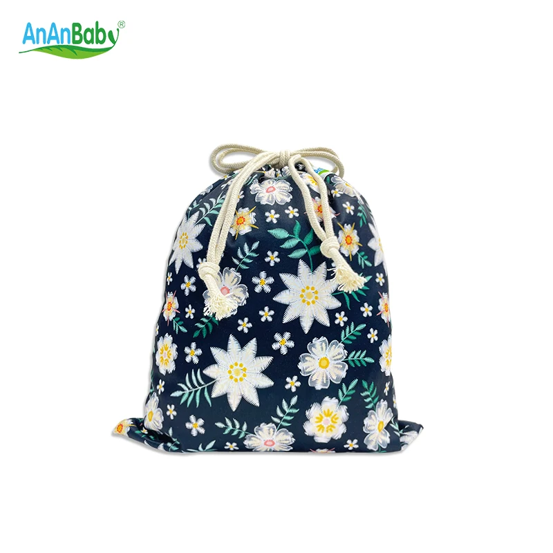 Eco-Friendly High Capacity Diaper Bag Waterproof Polyester Wholesale Custom Drawstring Bags