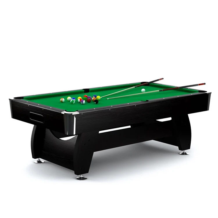 Деревянный 8-футовый 9-футовый открытый бильярдный стол, Международный турнирный Стандартный твердый корпус, черный, зеленый, красный, синий бильярдный стол