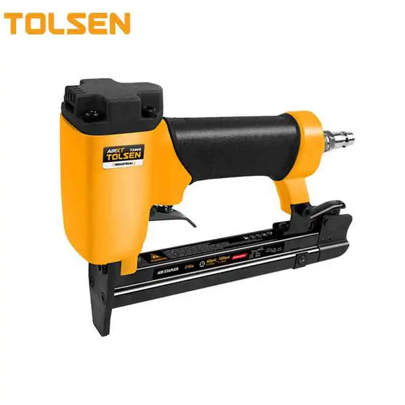 TOLSEN 72400 1/4 In NPT 0.8kg Pneumatic Staple Air Nail Gun  For Wood