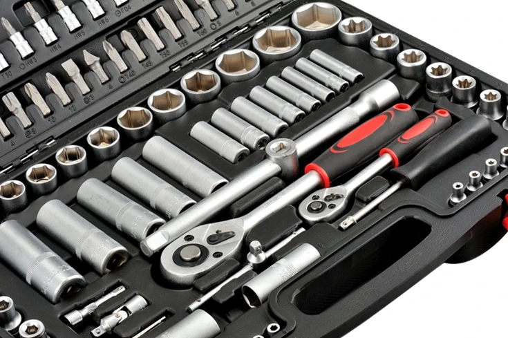 Germany Design 130 pcs Car Mechanics Tools Complete All tool For Auto Repairing Use