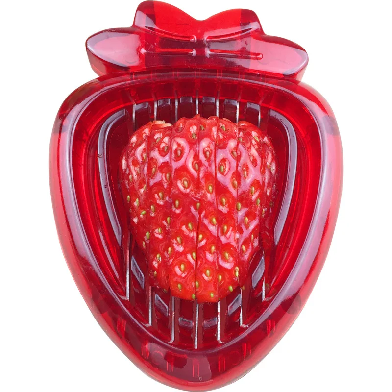 Strawberry slicing tool for kitchen bakinG specialized cake fruit platter knife Product Gadget Boiled Egg Avocado Slicer Food