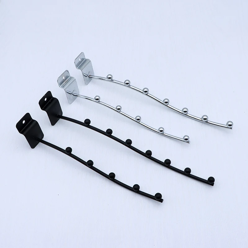 High Quality Custom  Groove board with bead hook  Stainless Steel Wall Hook