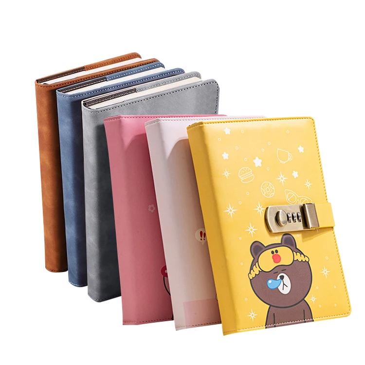 
Luxury Planner 2021 Large Notebook With Lock And Key For Gift 