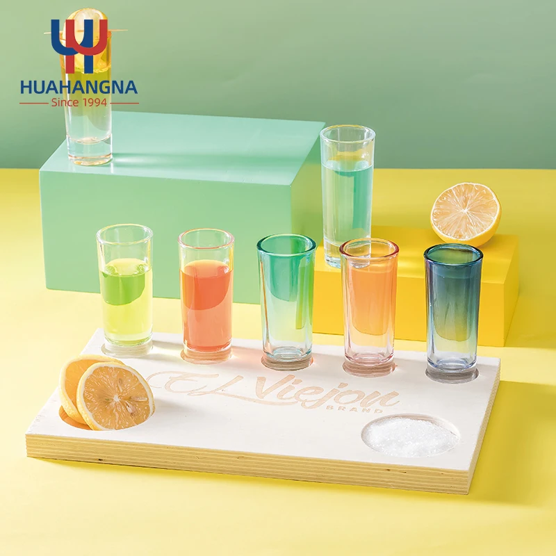 vasos de chupito de cristal Vasos de chupito