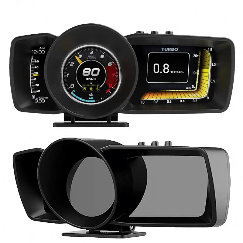 3.5 inch Android System Car Digital Speedometer Instrument Navigation Auto Gauges Head Up Display Projector