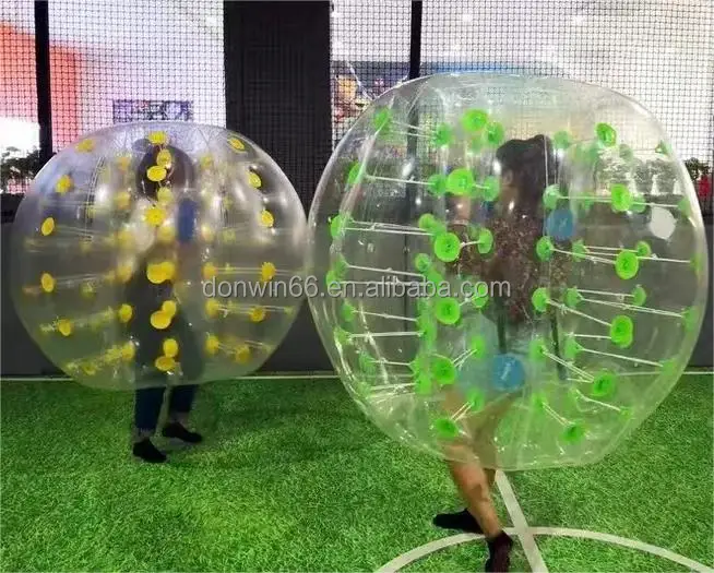 Sports Games Family Fun Team Gaming Play Body Bumper Ball Suit Inflatable Bubble Football Soccer Balls for Adult