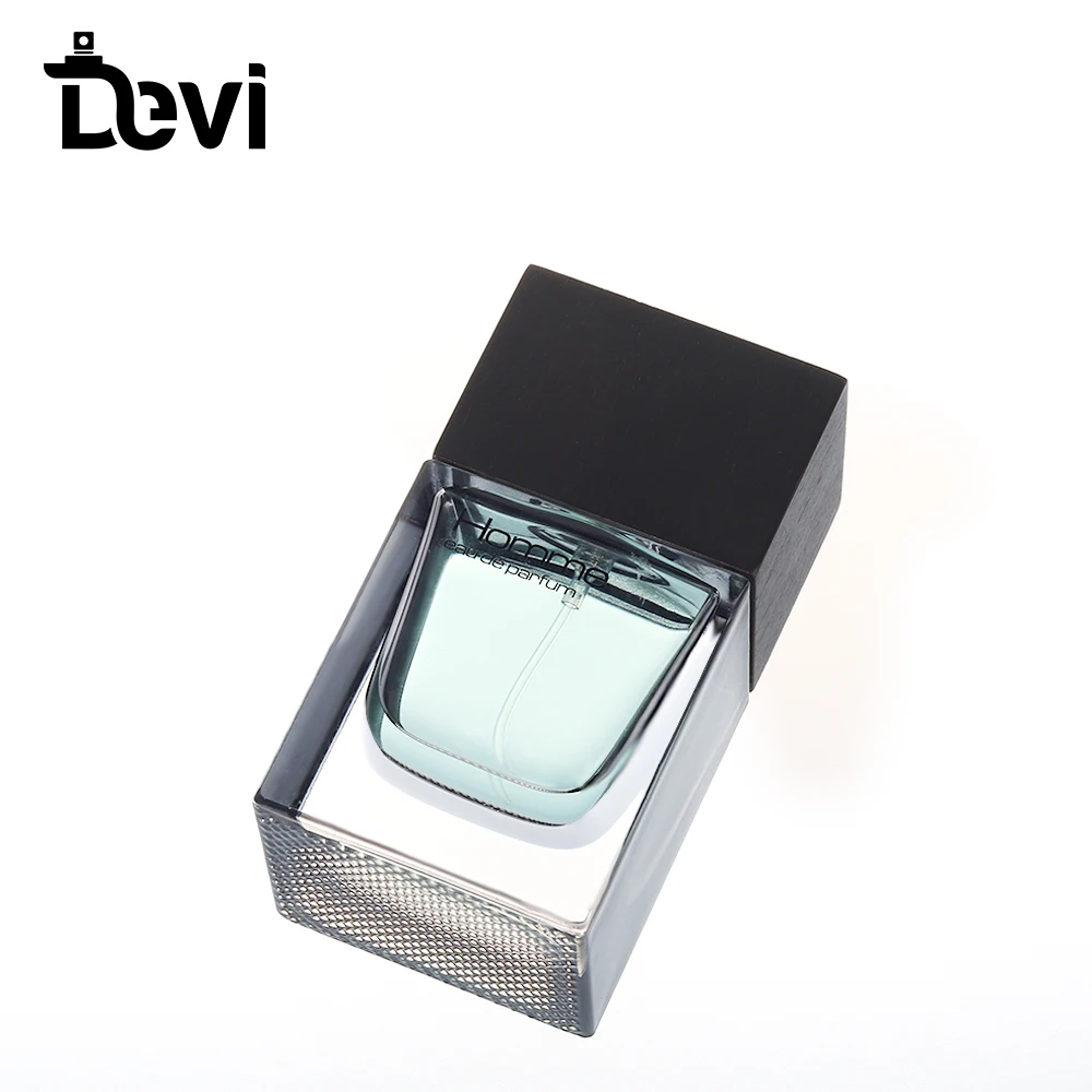 Devi Custom Wholesale Thick Bottom Square Perfume Bottles 30 Ml Glass Spray