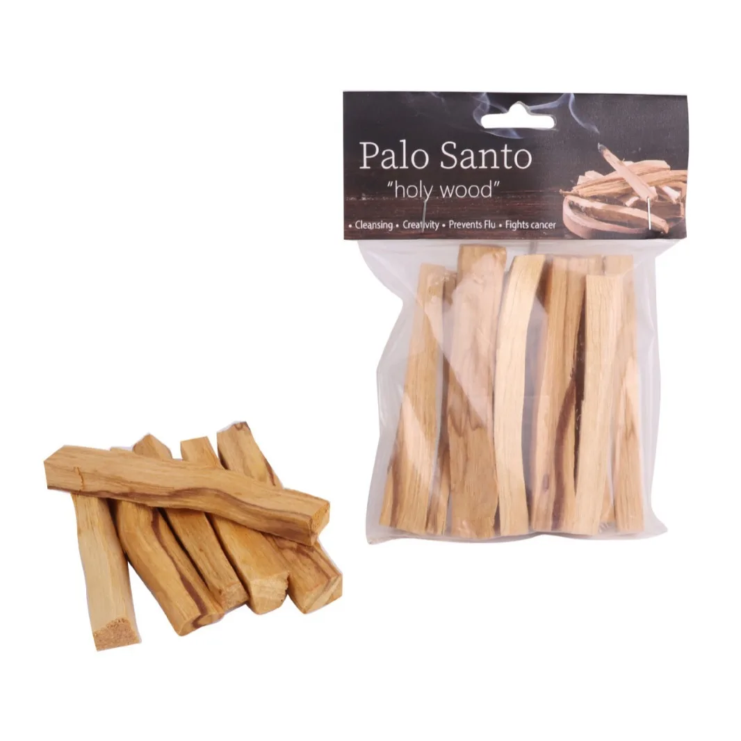 Peruvian High Oil Aged Palo Santo Sticks 100% Natural Plant Healing Aromatherapy Air Purification Energy Boosting