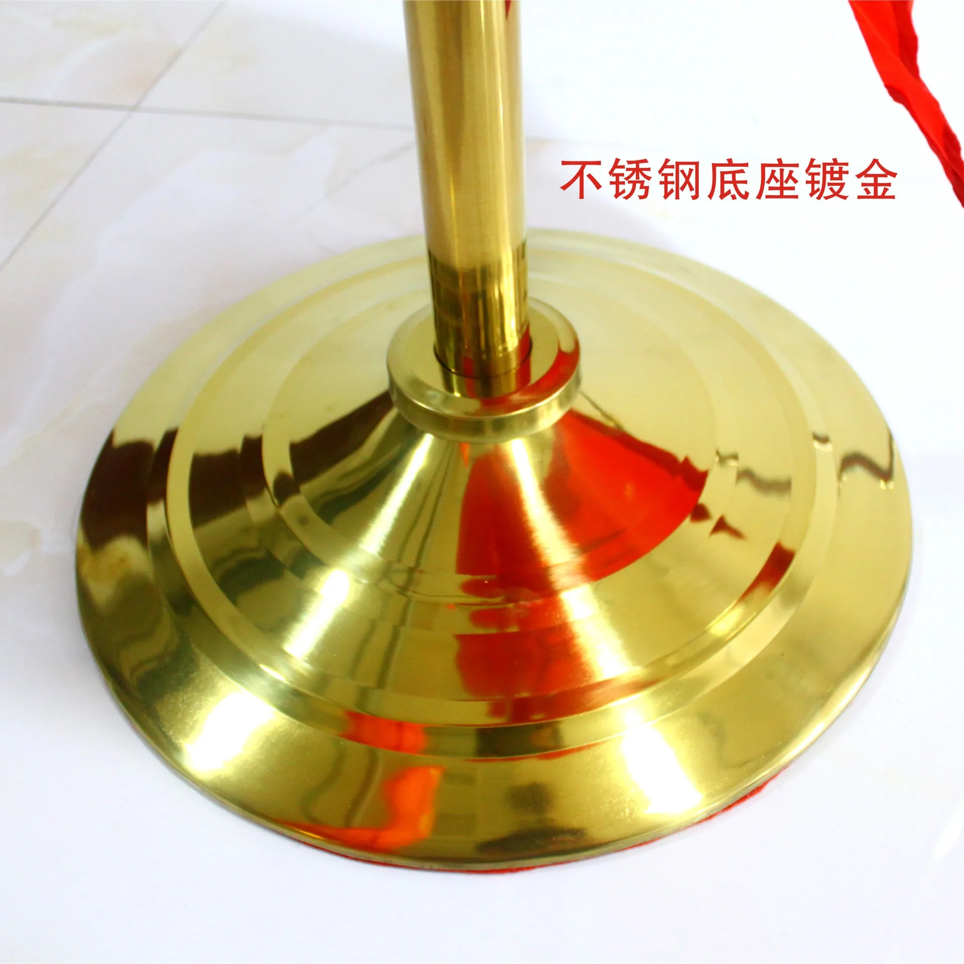 Adjustable Indoor Flagpoles Removable Indoor Floor Free Standing Flag Poles Stand Base For Indoor Flag Pole