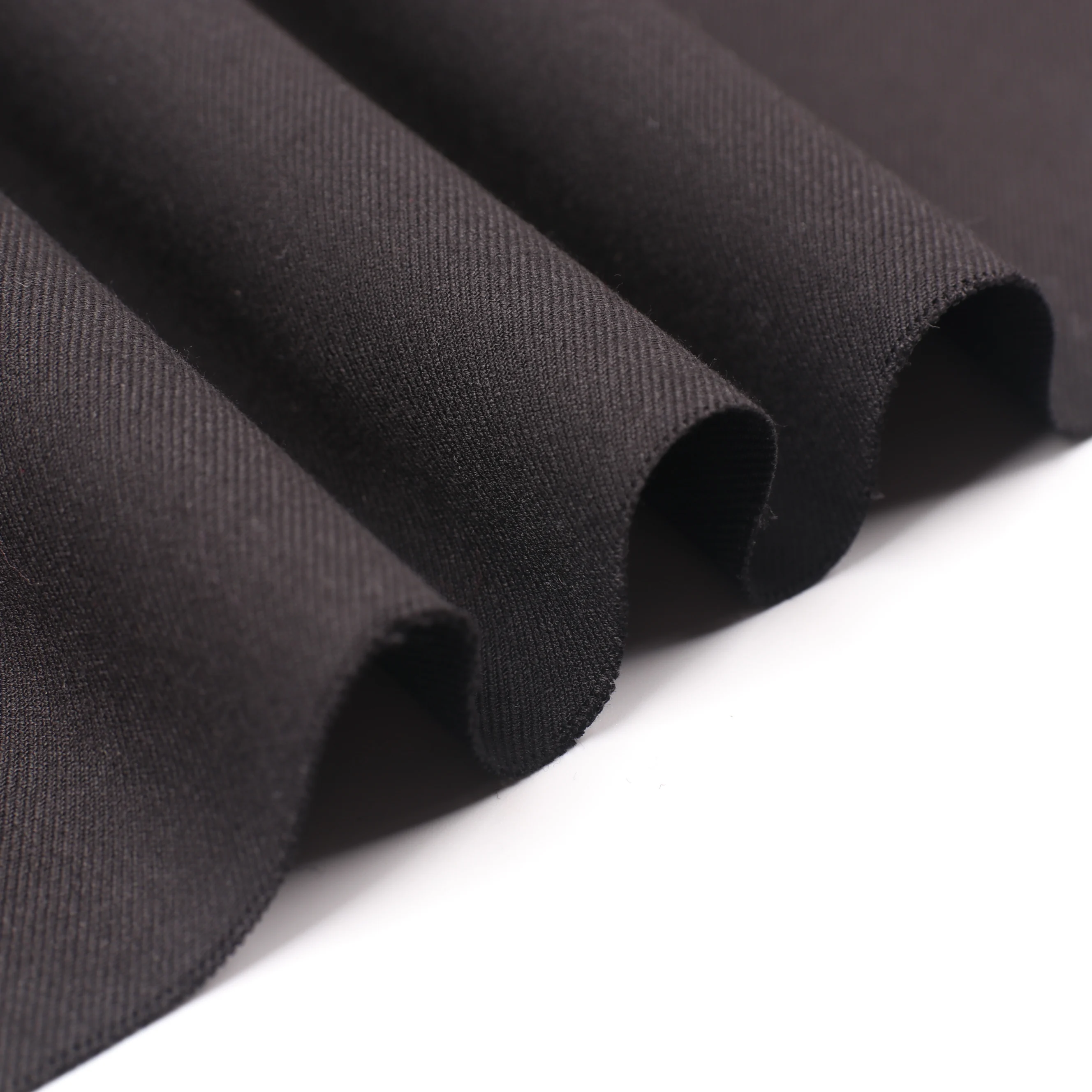 shaoxing textile fabric tr suiting heavy weight twill style polyester rayon spandex wool fabric for men suit