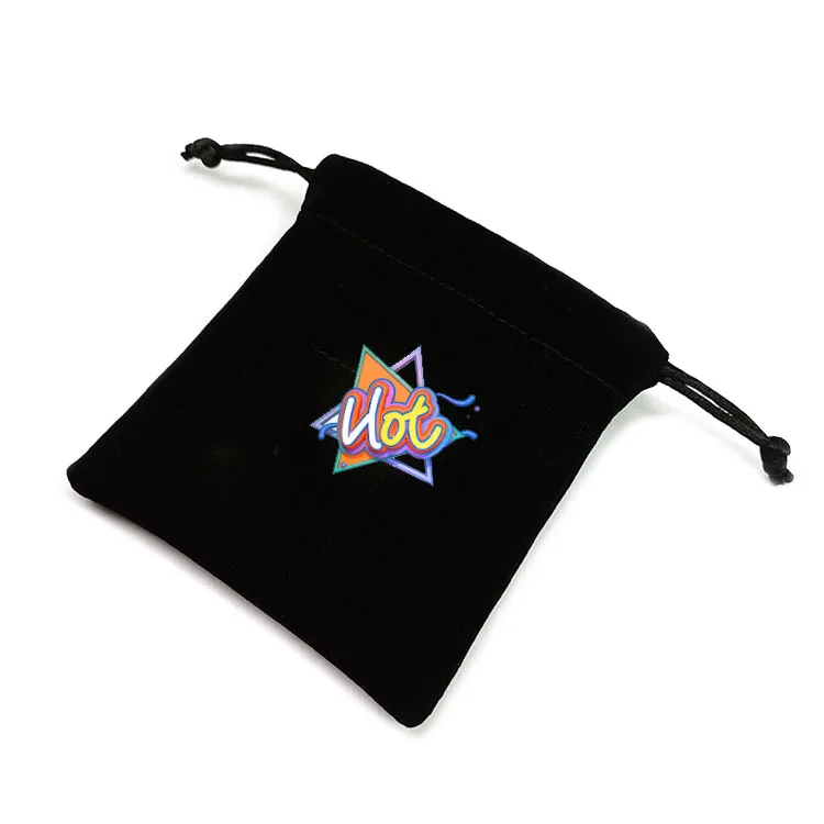 Wholesale Fabric Gift Bags Drawstring Bag Puzzles Tarot Packing Gift Velvet Pouch