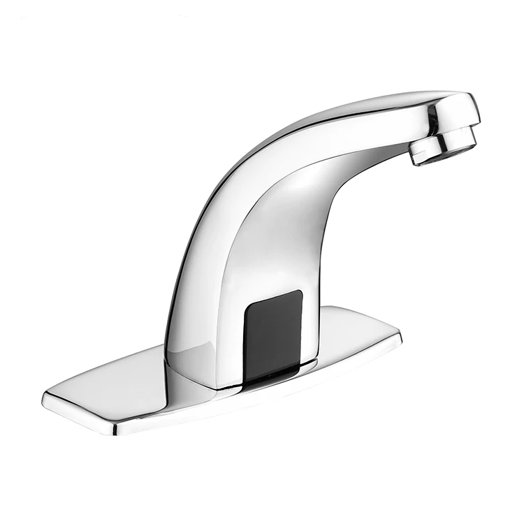 HY-71019D Vietnam Hot Sale Smart Zinc Alloy Infrared Basin Water Tap Bathroom Shower Touchless Automatic Sensor Faucets