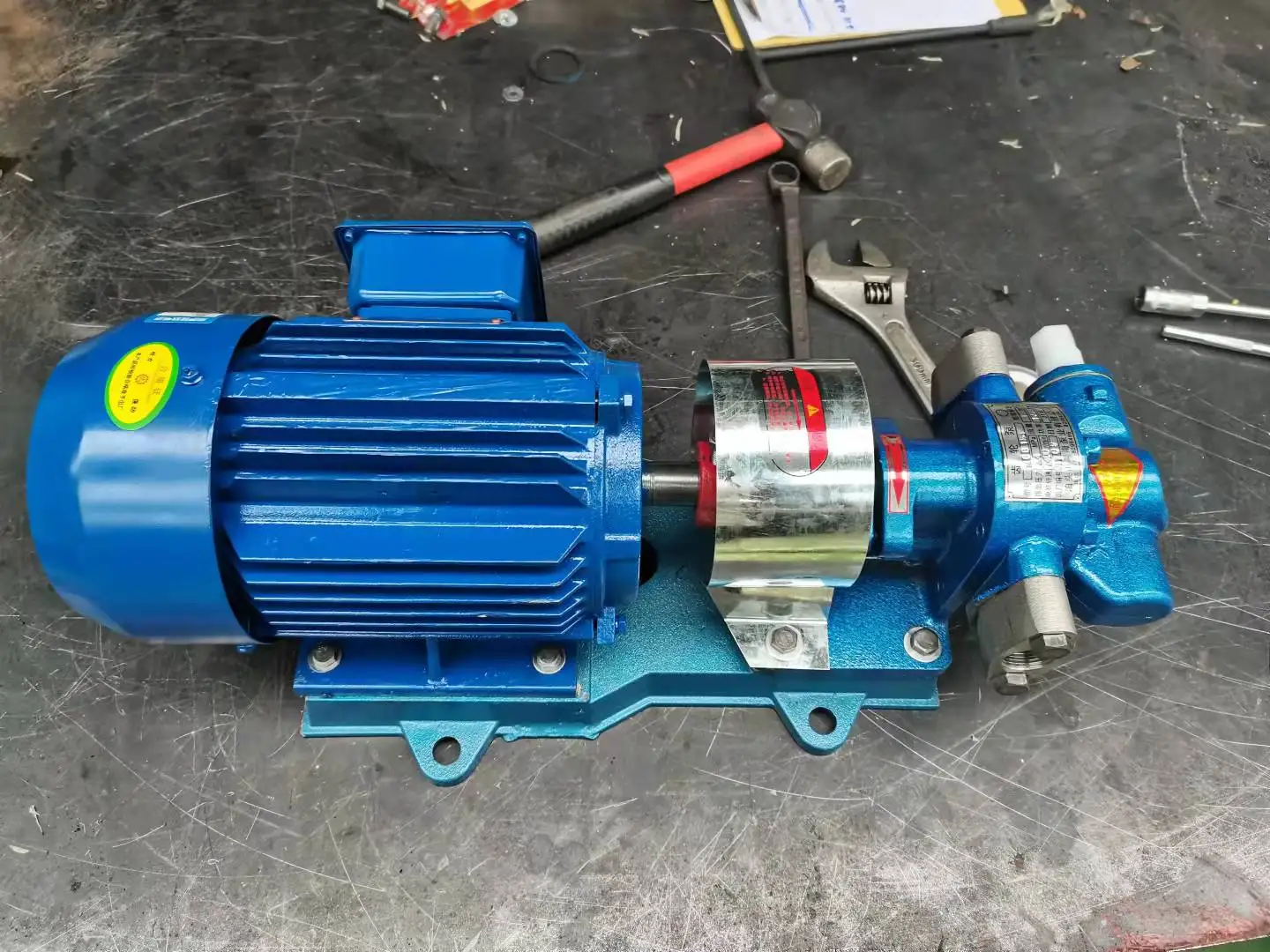 Oil Transfer Pump KCB - 18.3 KCB-33.3 KCB-55 Low Pressure Gear pump with copper wheel ss304 316 wheel