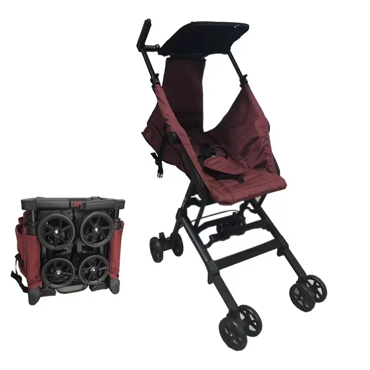 Coche Para Bebes Lightweight Stroller Baby Compact Travel Buggy One Hand Foldable Two Ways Baby Stroller