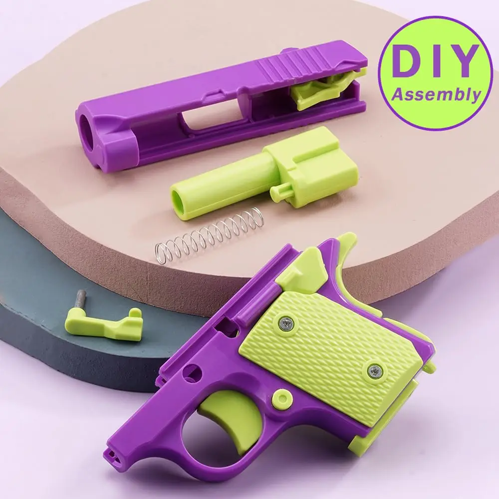 Игрушечный пистолет с 3D-принтом Гравитационный игрушечный мини-1911 пластиковый маленький для детей оптовая продажа