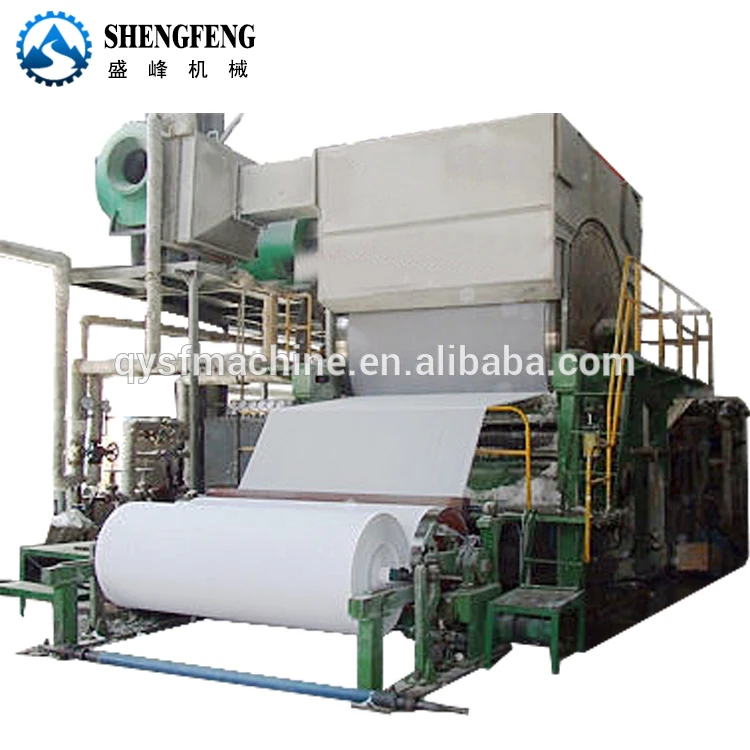 High yield facial  tissue  paper production line for paper mill