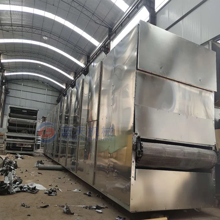 
Automatic mesh belt dryer for cassava or cassava powder 