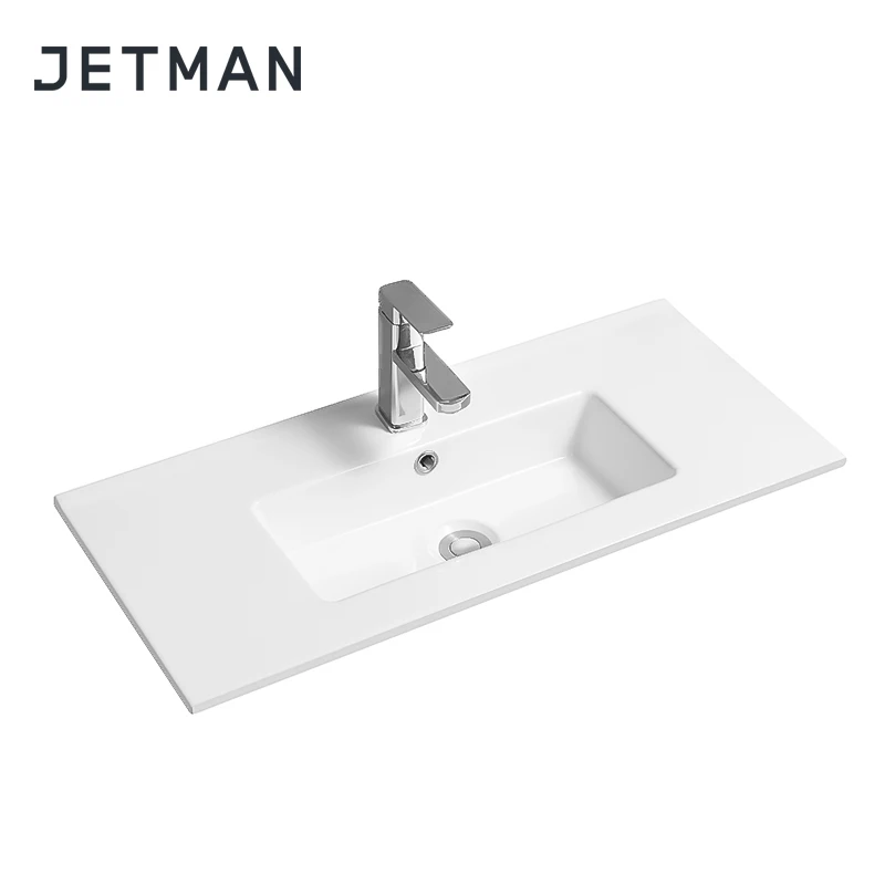 JM4001AR-91 910*460*160 Factory price bathroom cabinet simple wash basin sink