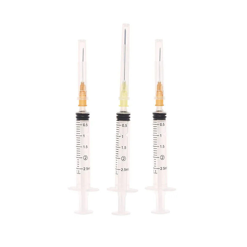 Medical Plastic disposable syringe 2cc for Injection