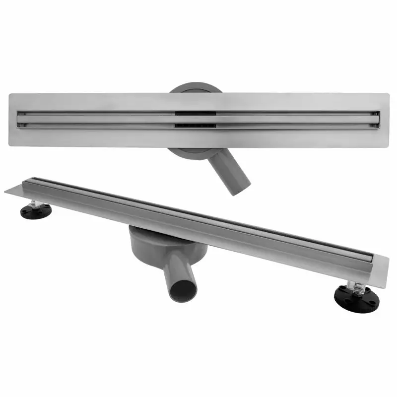 High Quality Rectangular Floor Drain SUS 304 Deodorant Linear Floor Drain Slim Long Linear Drain