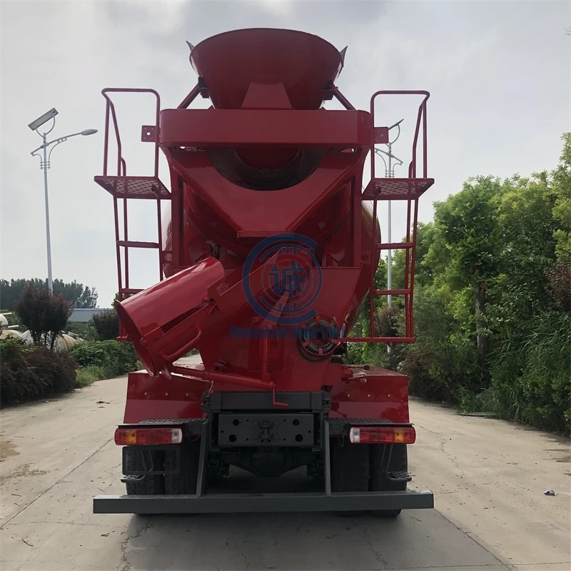 HOWO Mixing Mixer 10 Wheels 12 Cubic concrete mixing truck 6x4 concrete mixer truck for Philippines