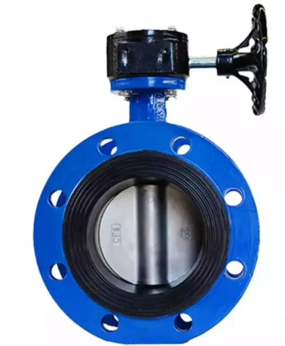 Ductile iron PN10/16 water used Flanged Butterfly Valve