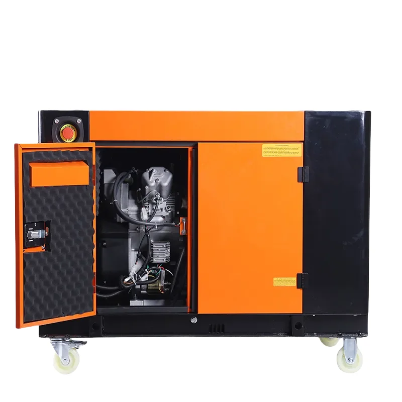 10kva Silent Diesel Generator For Home Silent 1/3 Phase Sound Proof Diesel Generator Npc 10kva Generators Groupe Electrogene