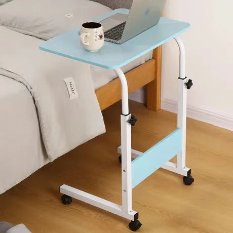 Study Desk Removable Height Adjust Lazy Bedside Laptop Desk Computer Coffee Food Corner Movable Table