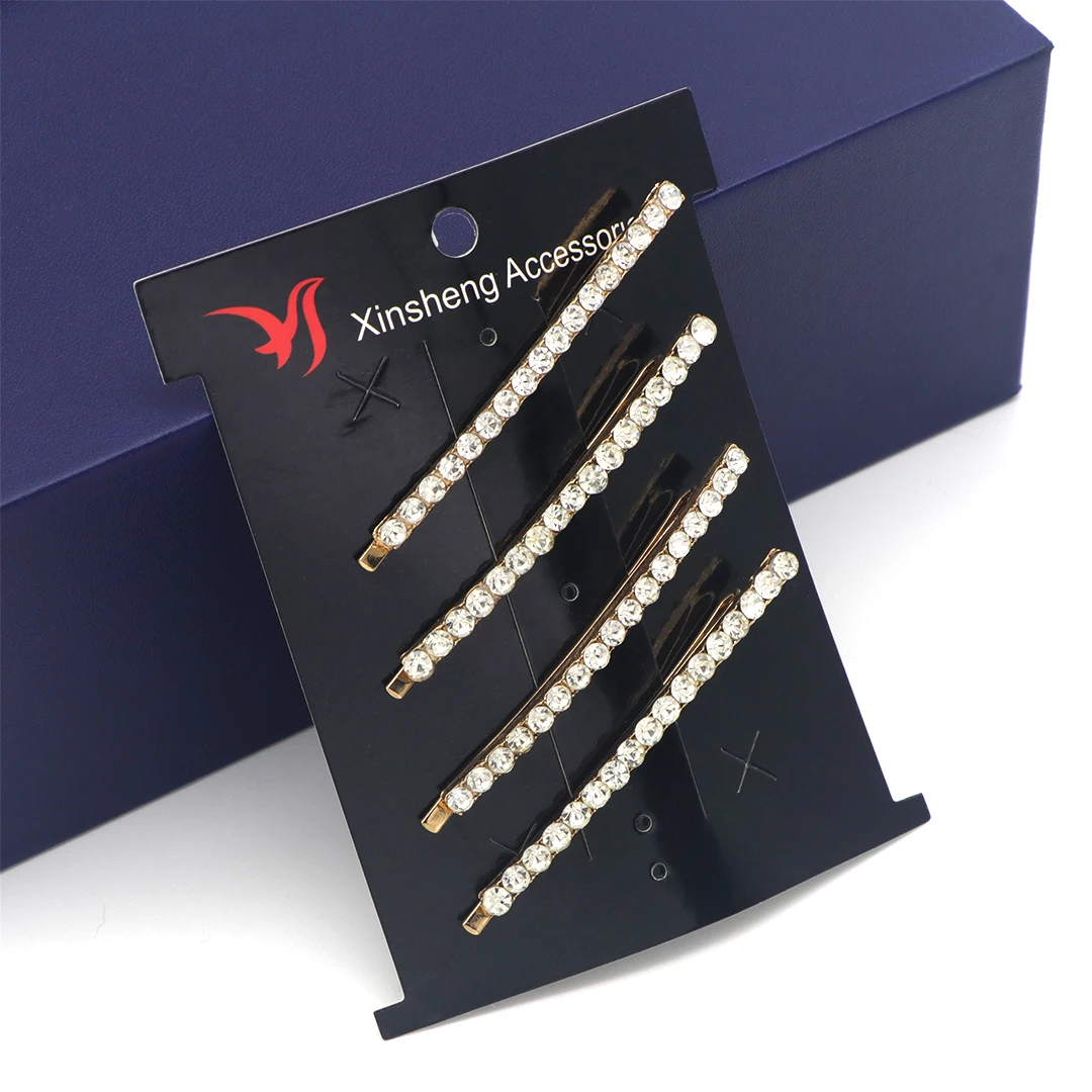 Women Bobby Fancy Fashion New Rhinestone Hair Pin With Bling Diamond Hair Accessories