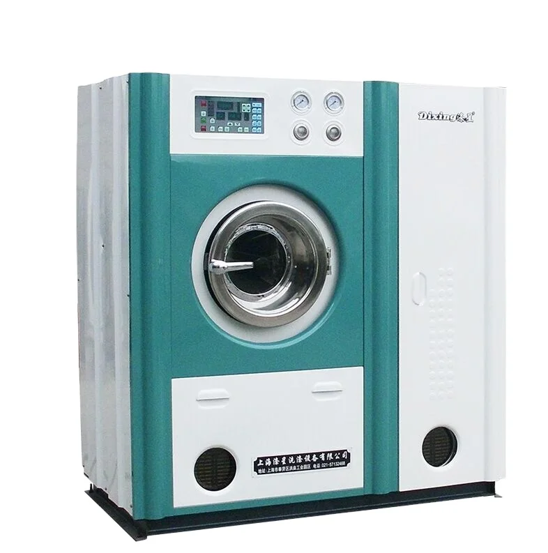 industrial  petro dry cleaner full automatic dry cleaning machine price list with warranty GXS-10 for sale laundry shop hotels