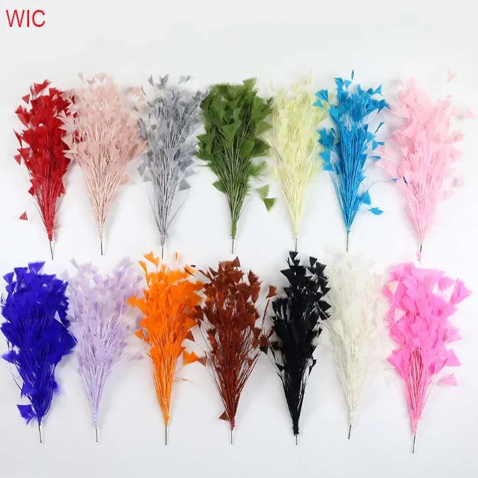 Украшение для волос с цветком заколка Куриные перья Вуалетка шляпы для дам