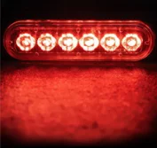 Auto lighting system 12-24V truck side lamp strip ultra-thin side flash light 36w 12LED strongpoint signal warning lights