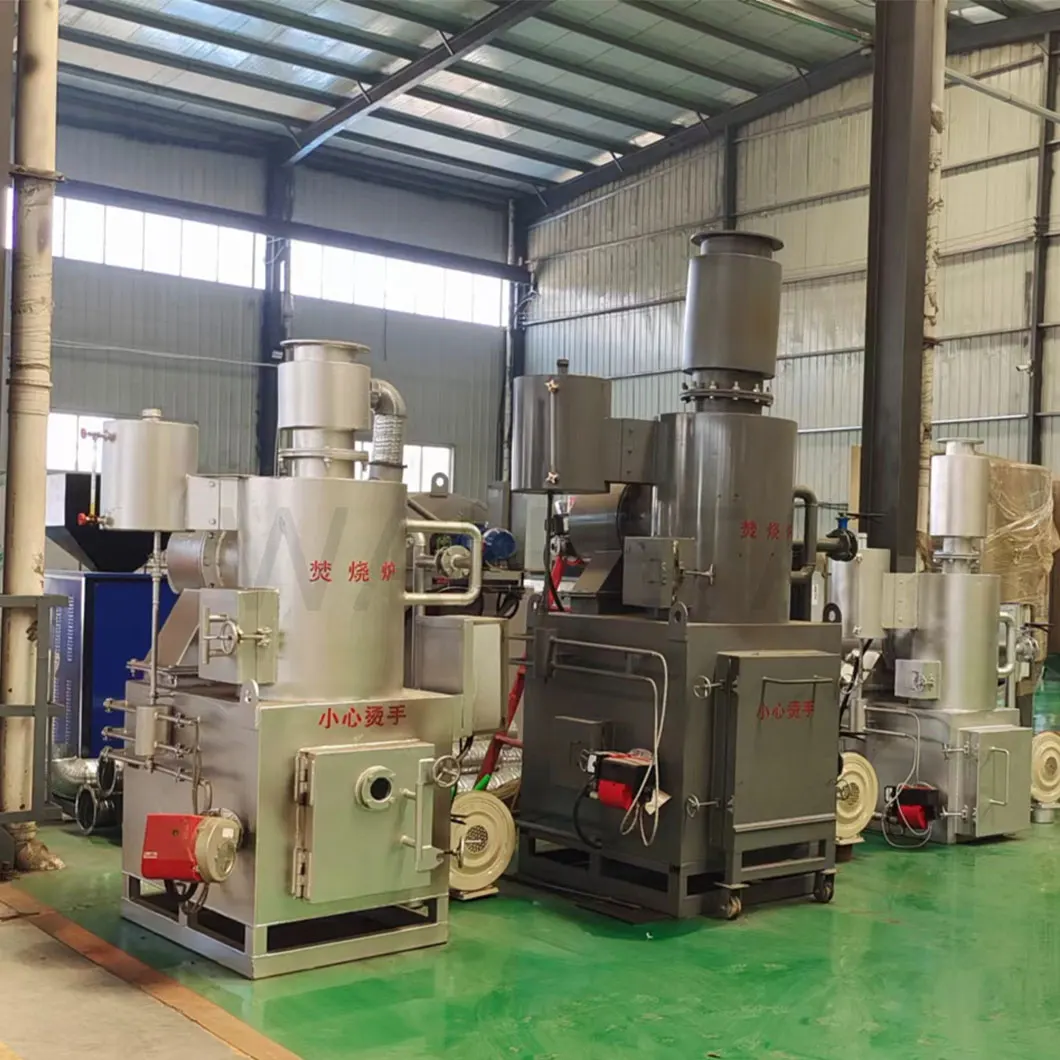 Waste Burning Incinerator Smokeless Hospital Animal Pet Medical Waste Incinerator For Sale