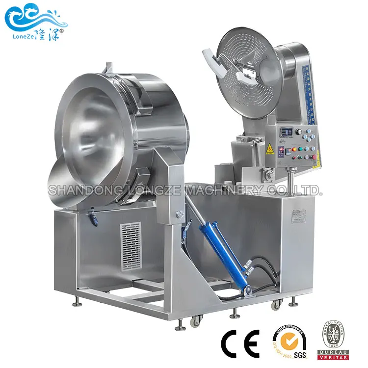 
Large Capacity Industrial Automatic Caramel Popcorn Machine Manufacture 