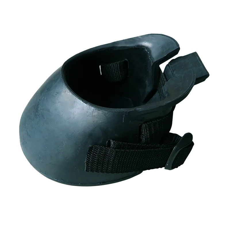 Horshi Black Rubber Horse Guard Hoof Boots to Protect the Injured Horse Hoof