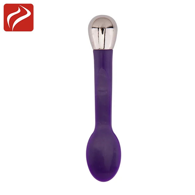 Plastic Cosmetic Spatula Mini Plastic Facial Massager Spoon Colored Massage Spoon (62380288988)