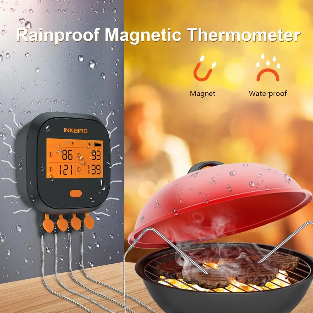 
IBBQ-4T meat thermomerters wifi food thermometer 
