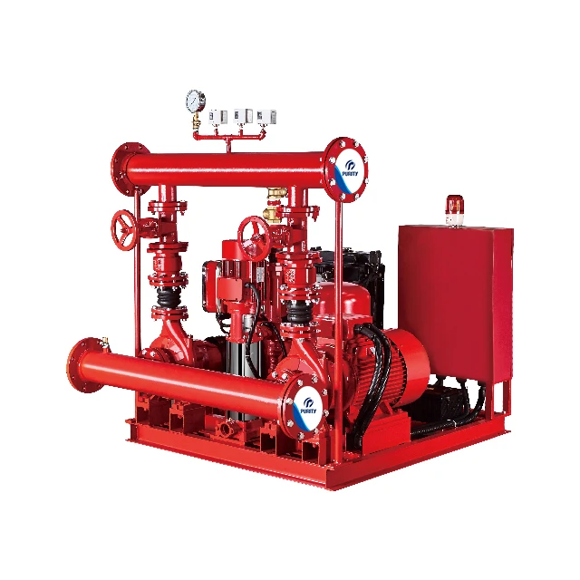 Fire Pump Set Factory Automatical Fire Fighting Pump Group with Electric Diesel Engine and Jockey pump
