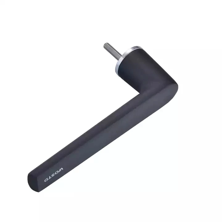 Top Seller Black  Aluminum Accessories Sliding Upvc Aluminum Safety Lock Casement Window Handle Lock