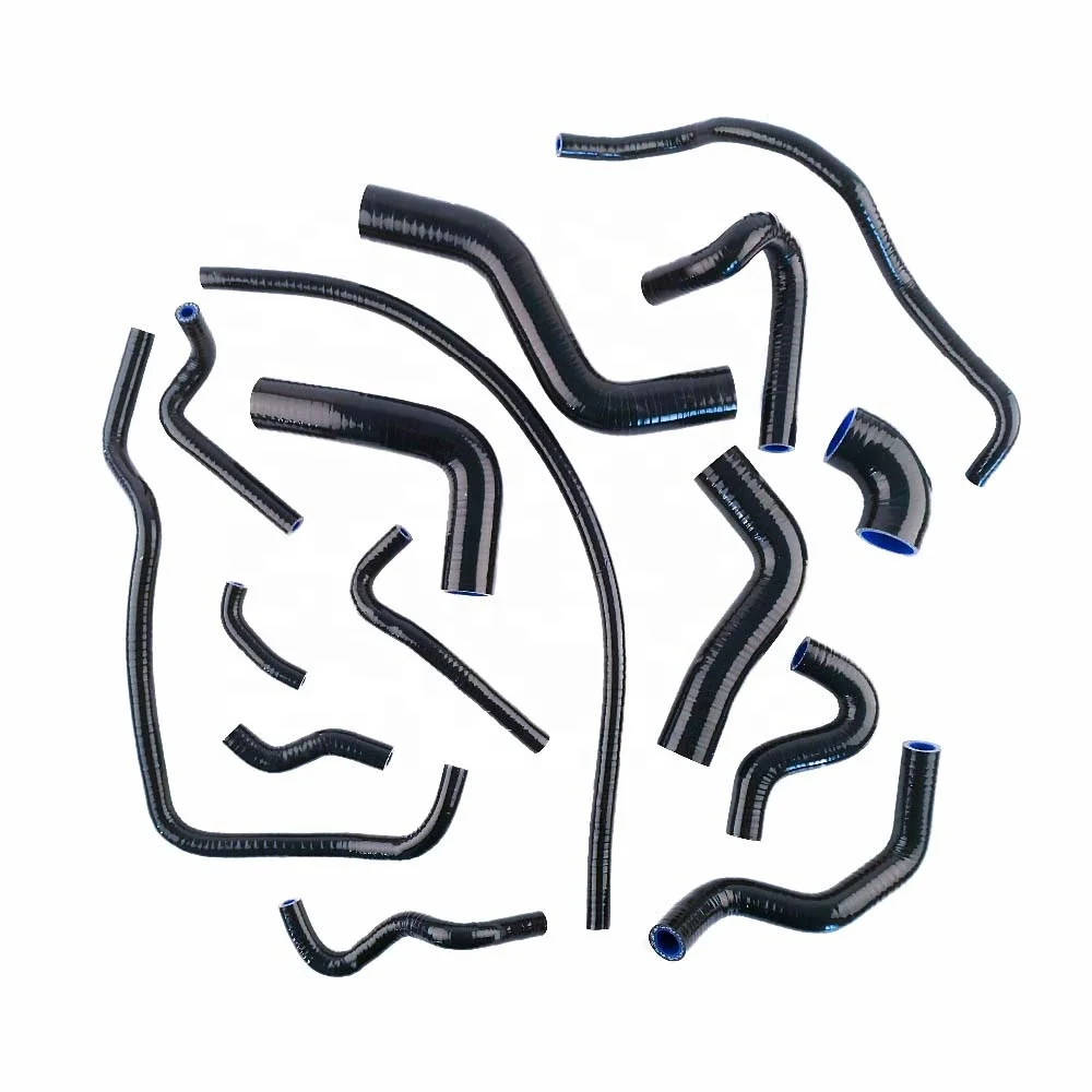 Red Blue Black Auto Intake Intercooler Turbo Pipe Engine Coupler Heater Radiator Silicone Boost Hose Kit For Majda Racing MX5 Mi