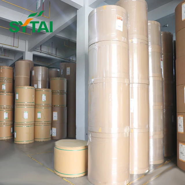 China Supply Kraft Paper For Cup Making Brown Slitted Paper Straw Material Cup Paper Roll