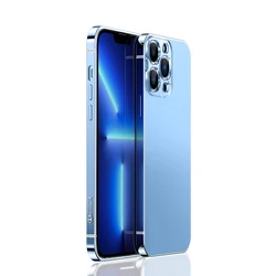 Aluminum Alloy Metal Phone Case Protective Mobile Cell Phone Back Covers Metal Frame Case for iPhone 14/13/12