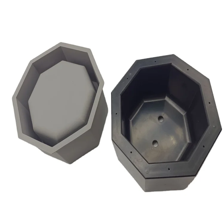 High quality injection mold plastic metal injection molding silicone molds for concrete planter