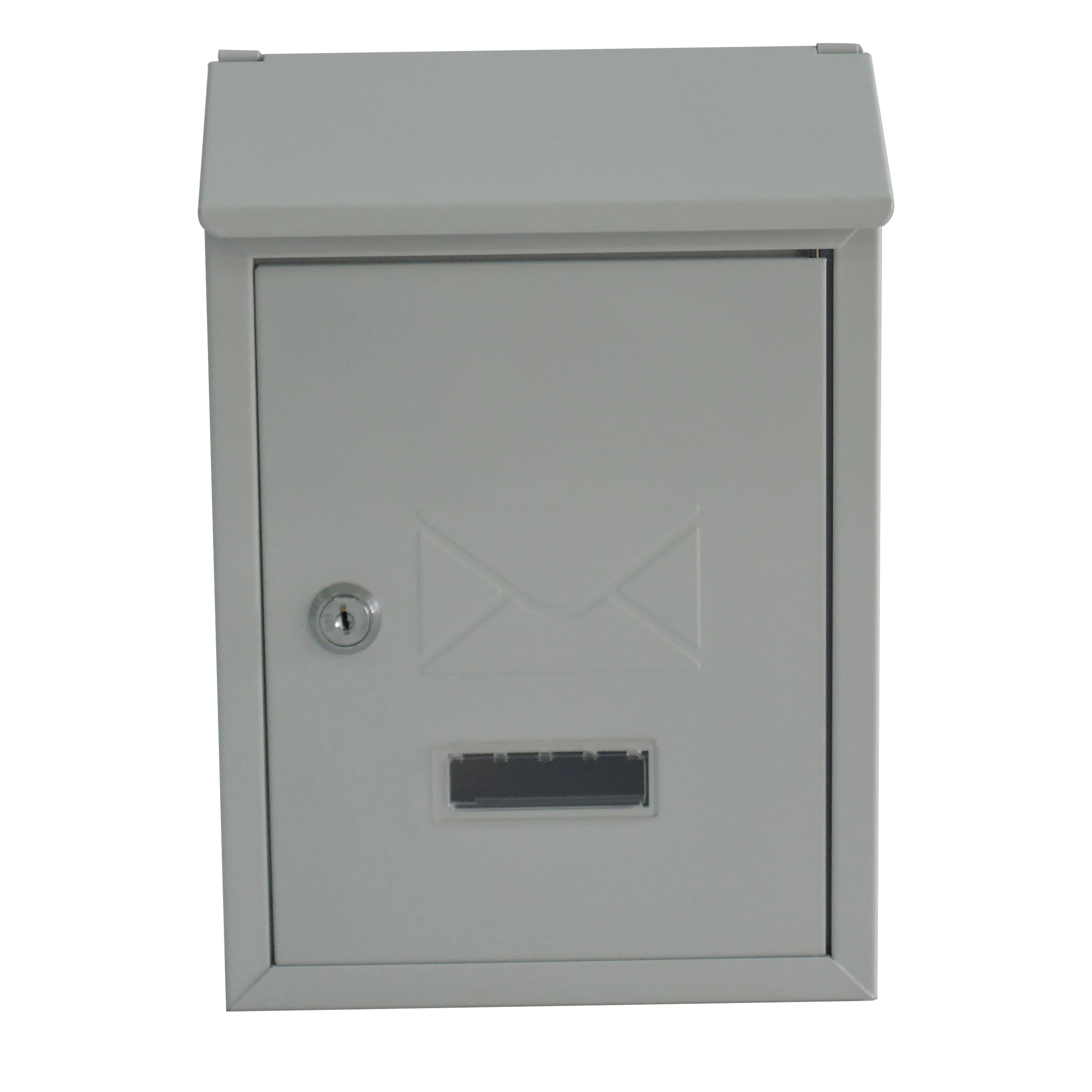 
China Manufacturers Top Class Grey Steel Over The Door Mailbox With Powder Coated 