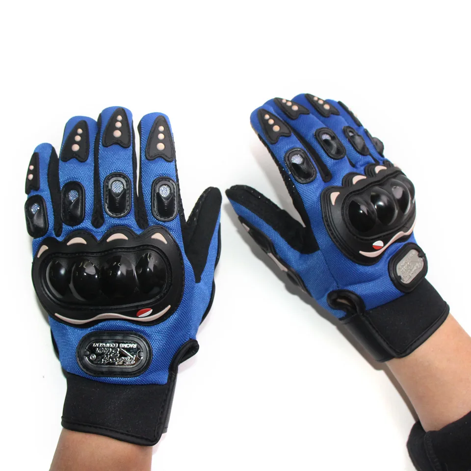 waterproof Motorbike Motocross Full Finger motorcycle 3d sport leather touch screen winter motorcycle gloves