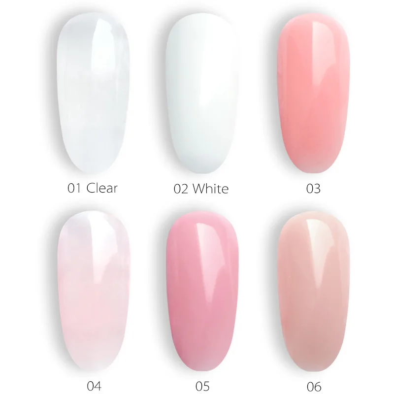 Новые товары для дизайна ногтей CANNI GEL 10 видов цветов 45 г удлиняемый светодиодный гель с прозрачным мягким покрытием