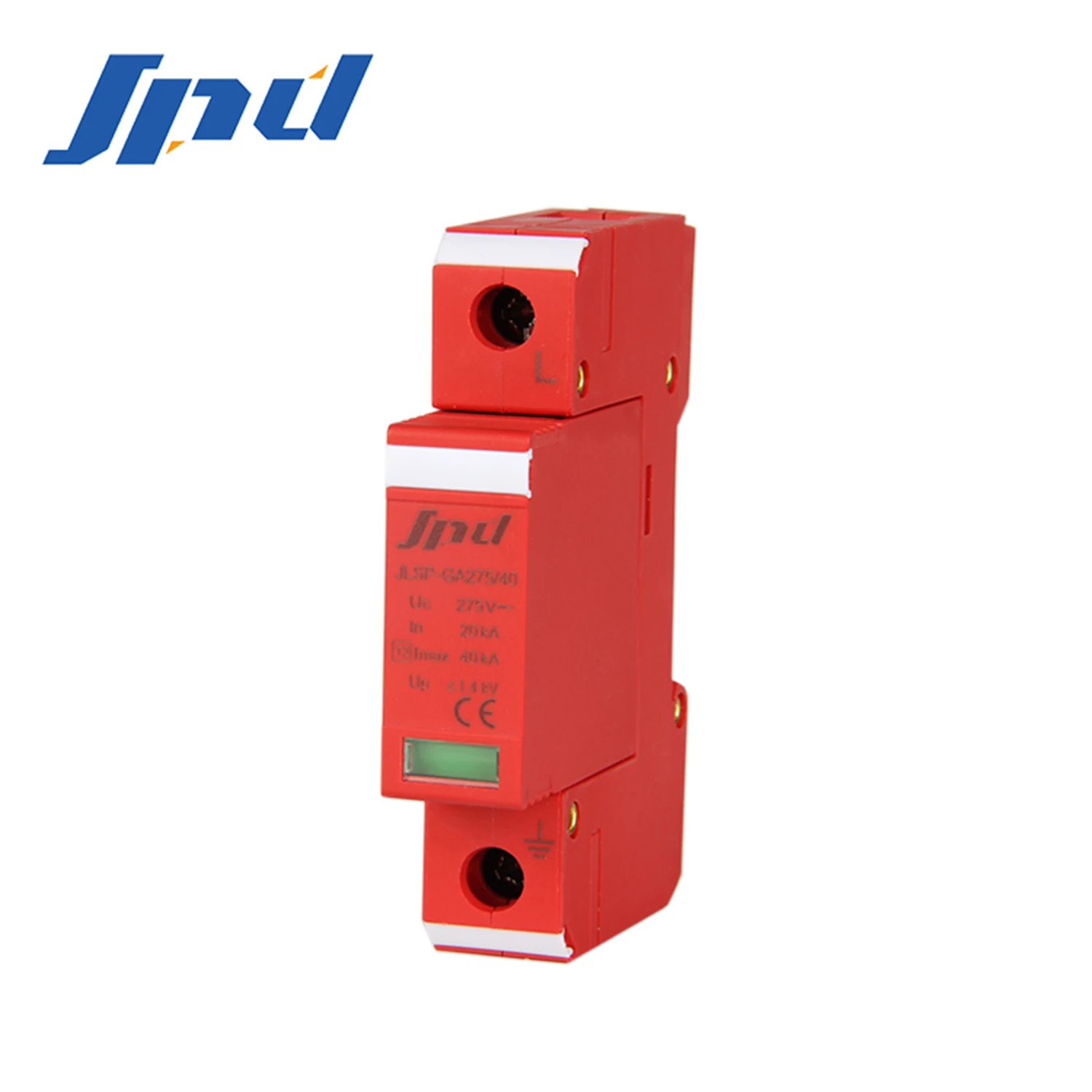 Jinli class c Однополюсное устройство переменного тока spd 275 В, протектор lightning 40 кА