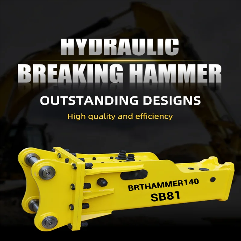 BRT1400 best-selling 20-ton crusher SB81hydraulic rock breaking hammer